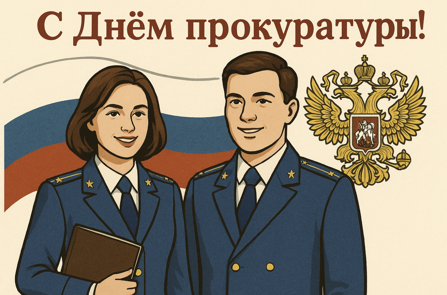 Фото День работника прокуратуры: открытки к празднику 7